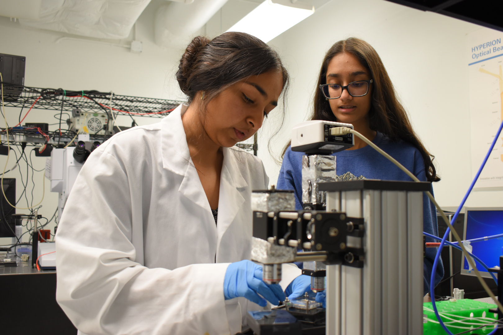 Student researcher Aliyah Baksh discovers cost-effective and timely way to detect certain diseases and cancers